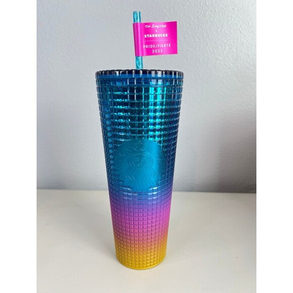 Starbucks Cup Tumbler with straw 24oz Pride - Picture 1 of 10